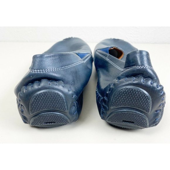 Pikolinos Jerez Mens Size 15.5 Driving Loafers Blue (not Original Insoles) EUC main image 5